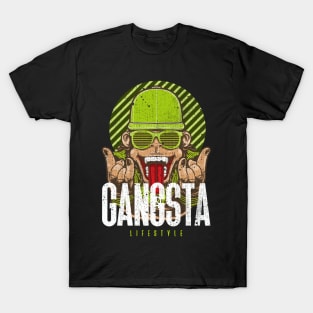 GANGSTA Lifestyle / Urban Streetwear T-Shirt